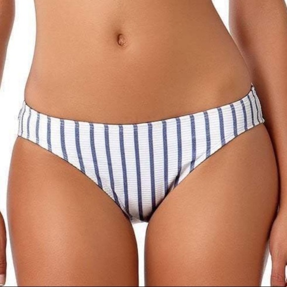 ANNE Cole Studio Full Swim Bottom Striped - Picture 2 of 4